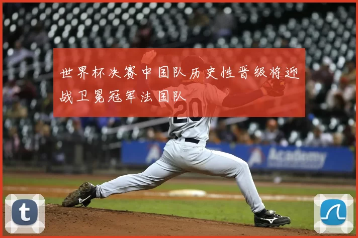 世界杯决赛中国队历史性晋级将迎战卫冕冠军法国队